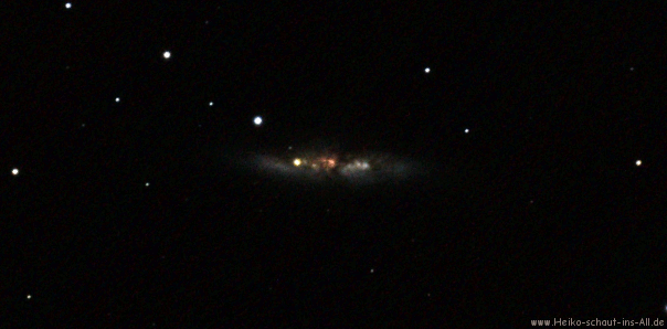 M82 + Supernova SN2014J - Animation