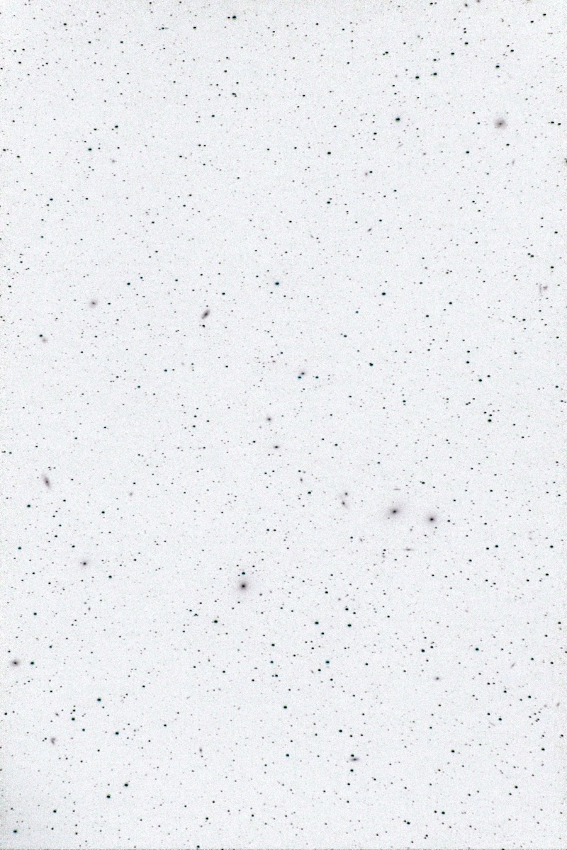 Virgo Galaxienhaufen invers